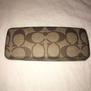 Coach Eye glass case